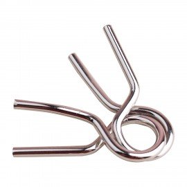 Головоломки металлические, набор 45 штук, разные уровни сложности, МозгоМина, 666422