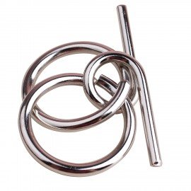 Головоломки металлические, набор 45 штук, разные уровни сложности, МозгоМина, 666422