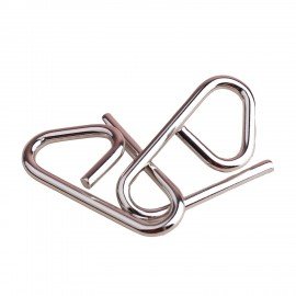 Головоломки металлические, набор 70 штук, разные уровни сложности, МозгоМина, 666423