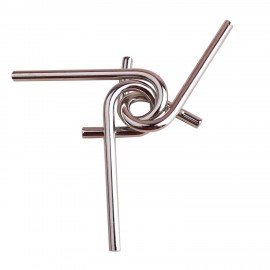 Головоломки металлические, набор 70 штук, разные уровни сложности, МозгоМина, 666423