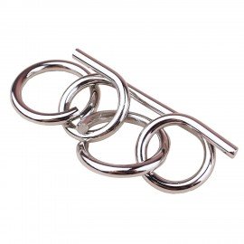 Головоломки металлические, набор 70 штук, разные уровни сложности, МозгоМина, 666423