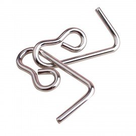 Головоломки металлические, набор 70 штук, разные уровни сложности, МозгоМина, 666423