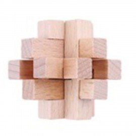 Головоломка деревянная, ассорти, 12 видов, МозгоМина, 666424