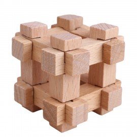 Головоломки металлические и деревянные, набор 6 шт, разные уровни сложности, МозгоМина, 666427