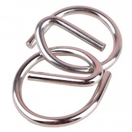 Головоломки металлические и деревянные, набор 8 шт, разные уровни сложности, МозгоМина, 666428