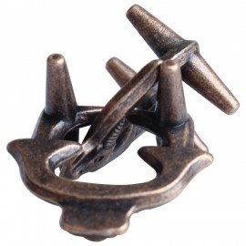 Головоломки металлические, набор 3 штуки, ВЫСОКАЯ СЛОЖНОСТЬ, МозгоМина, 666429