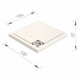 Игра логическая "Собирашки",пластик,размер поля 10х10см, 15 фишек, фишка 2х2см, НОРДП, 812