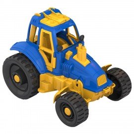 Трактор игрушечный, "Классик" пластиковый, 24,5x16,5x17,8 см, НОРДПЛАСТ, 395