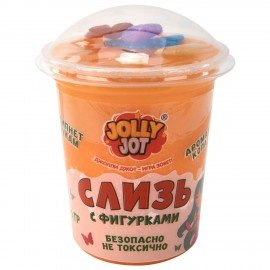 Слайм Слизь с фигурками, русалочки, 200 гр, НАБОР 3 шт, JOLLY JOT, 666667