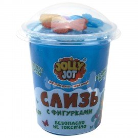 Слайм Слизь с фигурками, русалочки, 200 гр, НАБОР 3 шт, JOLLY JOT, 666667