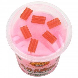 Слайм с фигурками, вкусняшки, 200 гр, НАБОР 4 шт, JOLLY JOT, 666669