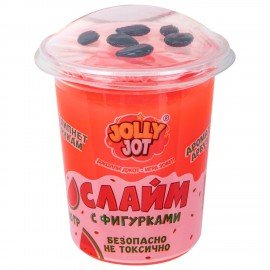 Слайм с фигурками, вкусняшки, 200 гр, НАБОР 4 шт, JOLLY JOT, 666669