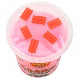 Слайм с фигурками, вкусняшки, 200 гр, НАБОР 6 шт, JOLLY JOT, 666670