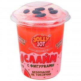 Слайм с фигурками, вкусняшки, 200 гр, НАБОР 6 шт, JOLLY JOT, 666670