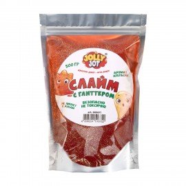 Слайм Лизун с глиттером, аромат апельсина, 500 гр, JOLLY JOT (ДЖОЛЛИ ДЖОТ), код 1С, 666671