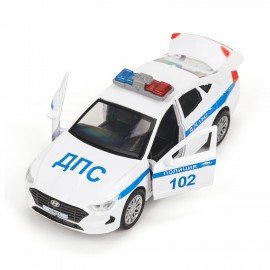 Машина металлическая коллекционная АССОРТИ 3, длина 10-15 см, инерционная, 10 видов, ТЕХНОПАРК