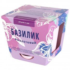 Набор для выращивания растений ТЫСЯЧА ЛИСТЬЕВ, "Базилик фиолетовый", (горшок, грунт,, tl-016