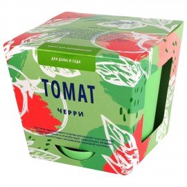 Набор для выращивания растений ТЫСЯЧА ЛИСТЬЕВ, "Томат черри", (горшок, грунт, семена), tl-011