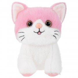 Игрушка мягкая "Котик", 23 см, ассорти 2 цвета, WOOZOO (ВУЗУ), 666778
