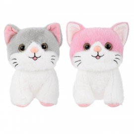 Игрушка мягкая "Котик", 23 см, ассорти 2 цвета, WOOZOO (ВУЗУ), 666778