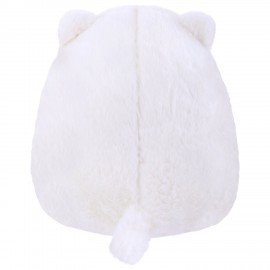 Игрушка мягкая "Котик с авокадо", 20 см, цвет белый, WOOZOO (ВУЗУ), 666781