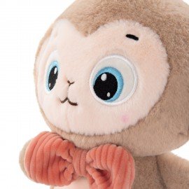 Игрушка мягкая "Обезьянка", 25 см, цвет коричневый, WOOZOO (ВУЗУ), 666790