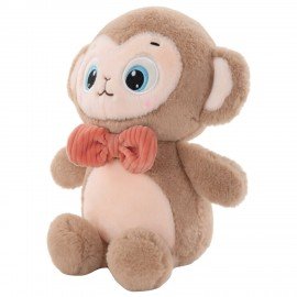 Игрушка мягкая "Обезьянка", 25 см, цвет коричневый, WOOZOO (ВУЗУ), 666790