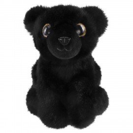 Игрушка мягкая Пантера, 16 см, цвет черный, WOOZOO (ВУЗУ), 666795
