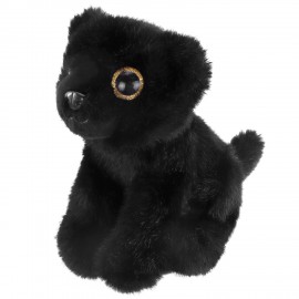 Игрушка мягкая Пантера, 16 см, цвет черный, WOOZOO (ВУЗУ), 666795
