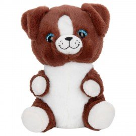 Игрушка мягкая Собачка, 18 см, ассорти 8 дизайнов, WOOZOO (ВУЗУ), 666807