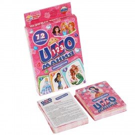 Игра настольная Уномания, 70-72 карточки, АССОРТИ, Умные игры