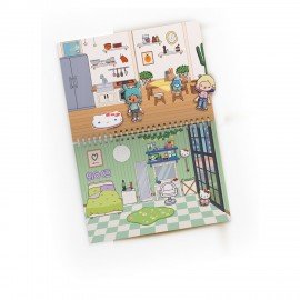 Игра-вырезалка развивающая "Boca Life" 210 х 297 мм, 13 л., ZUBRO Games, 420281