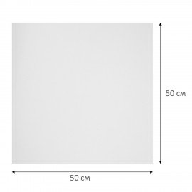 Пористая резина/фоамиран 50х50см, 1 мм, КОМПЛЕКТ, 10 листов, белый, ОСТРОВ СОКРОВИЩ, 666957