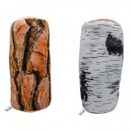 Игрушка мягкая "ПОЛЕНО", ткань Вельбоа, ассорти, 2 вида, 35х14 см, WOOZOO (ВУЗУ), 666977