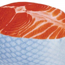 Игрушка мягкая "СТЕЙК ЛОСОСЯ", ткань Вельбоа, 32х22 см, WOOZOO (ВУЗУ), 666981