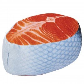 Игрушка мягкая "СТЕЙК ЛОСОСЯ", ткань Вельбоа, 32х22 см, WOOZOO (ВУЗУ), 666981