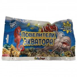 Фигурка-антистресс тянучка "Повелители экватора", ассорти 12 видов, дисплей, Sbabam,