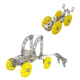 Конструктор металлический "Техника 5в1" с подвижными деталями, 108 элементов, BAMBOX, 667030