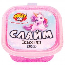 Слайм, НАБОР 8 видов, 50 г, JOLLY JOT (ДЖОЛЛИ ДЖОТ), 667318