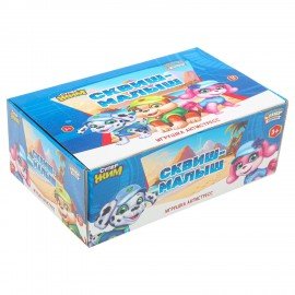 Игрушка-антистресс "СУПЕРЖИМ" СУПЕР ЩЕНКИ, 5,5х5,5 см, 8052