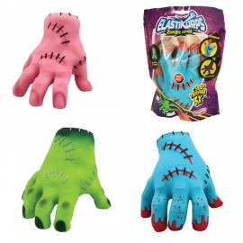 Фигурка-тянучка антистресс "Зомби рука", высота 13 см., ассорти 3 вида, Elastikorps