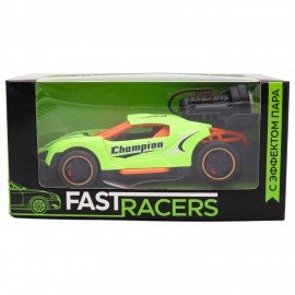 Машинка металлическая СВЕТ, ЗВУК, ПАР, 14 см, АССОРТИ, Funky Toys