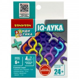 Игра настольная логическая БондиЛогика "IQ-ЛУКА" Bondibon, ВВ6279