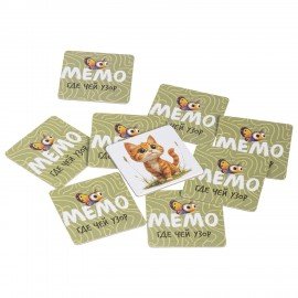 Игра настольная МЕМО 36 карточек, АССОРТИ, HATBER, 36ИнМ