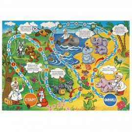 Игра - ходилка настольная, ЛИЦЕНЗИОННЫЕ СЮЖЕТЫ, ассорти, 217х330х27мм, УМНЫЕ ИГРЫ
