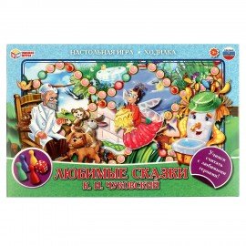 Игра - ходилка настольная, ЛИЦЕНЗИОННЫЕ СЮЖЕТЫ, ассорти, 217х330х27мм, УМНЫЕ ИГРЫ