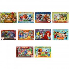 Игра - ходилка настольная, ЛИЦЕНЗИОННЫЕ СЮЖЕТЫ, ассорти, 217х330х27мм, УМНЫЕ ИГРЫ
