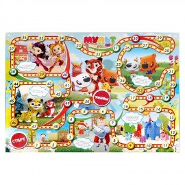 Игра - ходилка настольная, ЛИЦЕНЗИОННЫЕ СЮЖЕТЫ, ассорти, 217х330х27мм, УМНЫЕ ИГРЫ