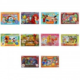 Игра - ходилка настольная, ЛИЦЕНЗИОННЫЕ СЮЖЕТЫ, ассорти, 217х330х27мм, УМНЫЕ ИГРЫ