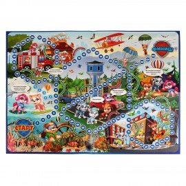 Игра - ходилка настольная, ЛИЦЕНЗИОННЫЕ СЮЖЕТЫ, ассорти, 217х330х27мм, УМНЫЕ ИГРЫ